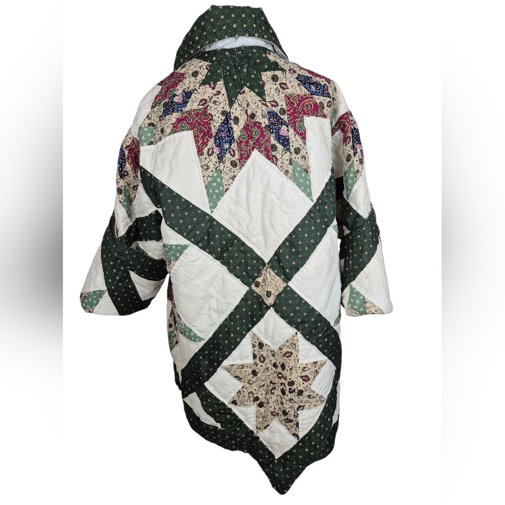 Vintage Patchwork Quilted Jacket - image 4